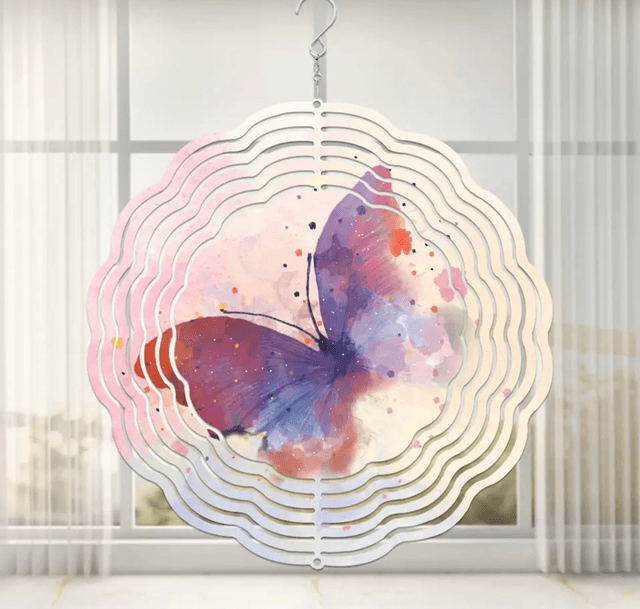Double Sided Custom Wind Spinner