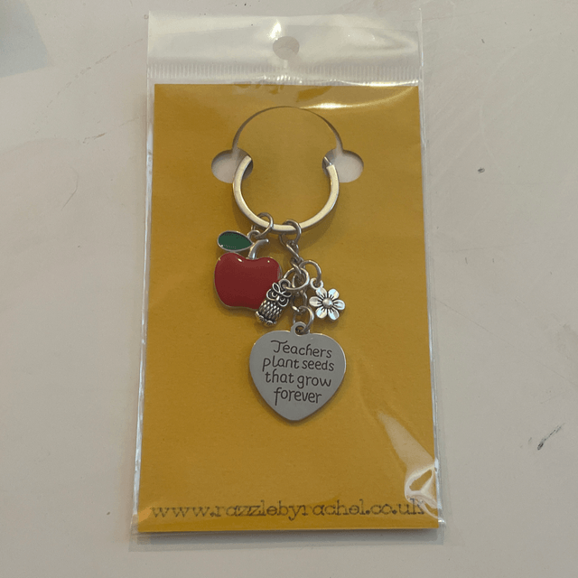 Teacher Appreciation Keyring 