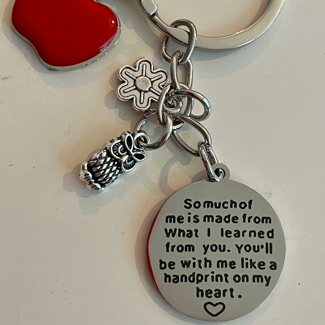 Teacher Appreciation Keyring