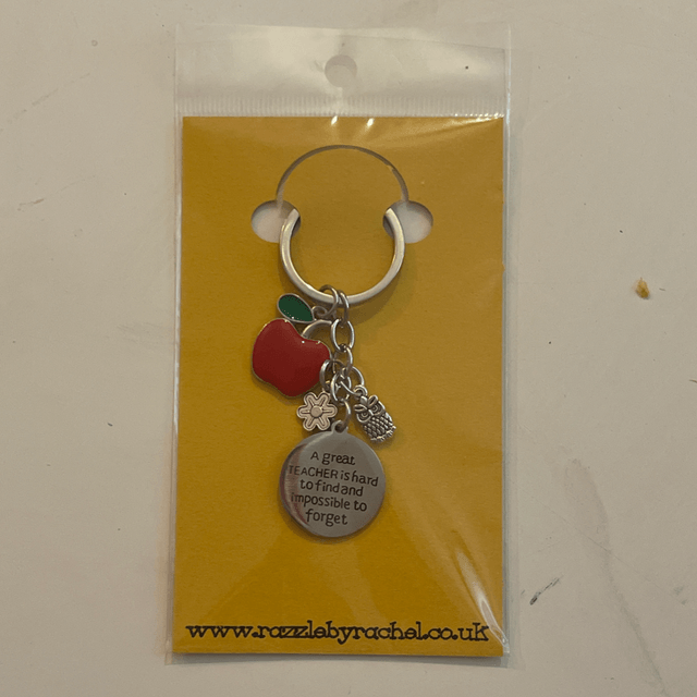 Teacher Appreciation Keyring 