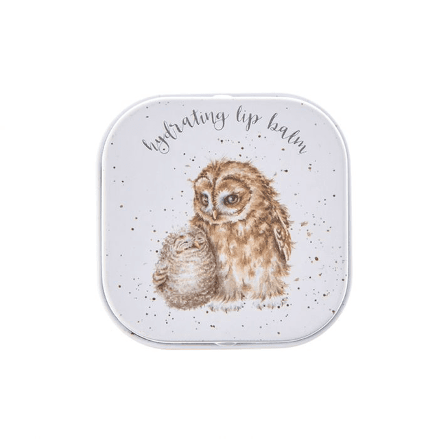 &#039;OWL-WAYS BY YOUR SIDE&#039; OWL LIP BALM TIN